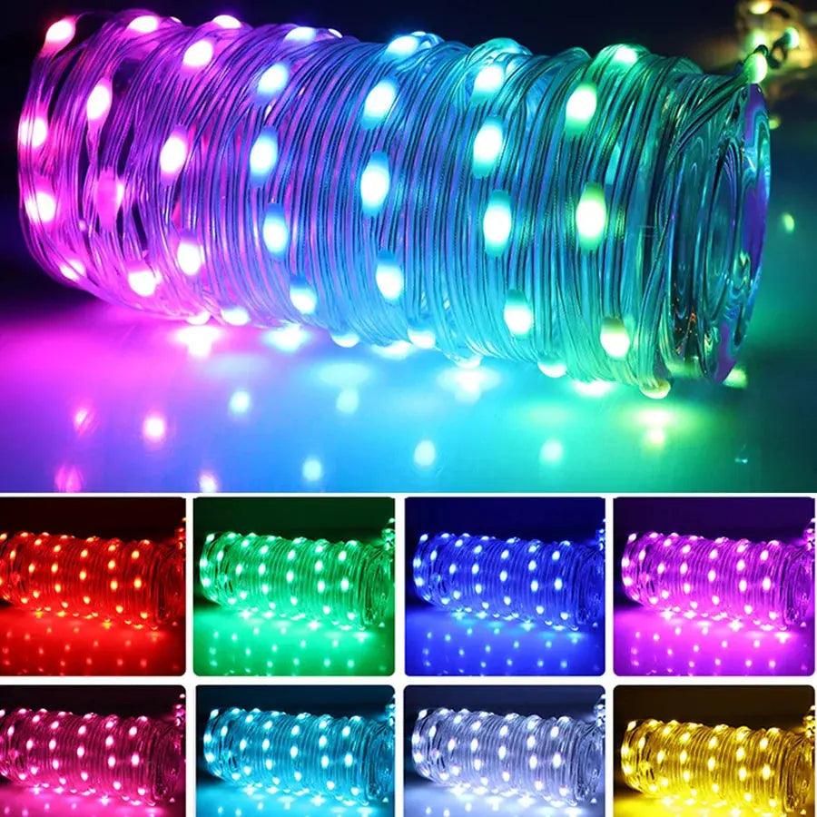 Smart App Control Christmas Tree String Light - Featured Mart