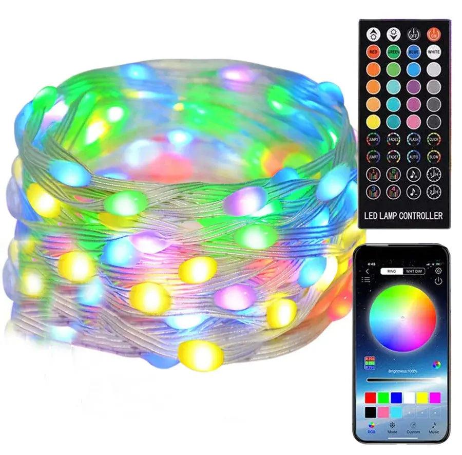 Smart App Control Christmas Tree String Light - Featured Mart