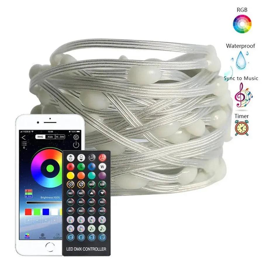 Smart App Control Christmas Tree String Light - Featured Mart