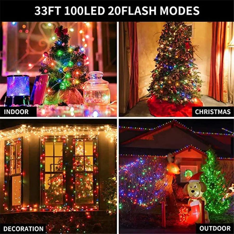 Smart App Control Christmas Tree String Light - Featured Mart