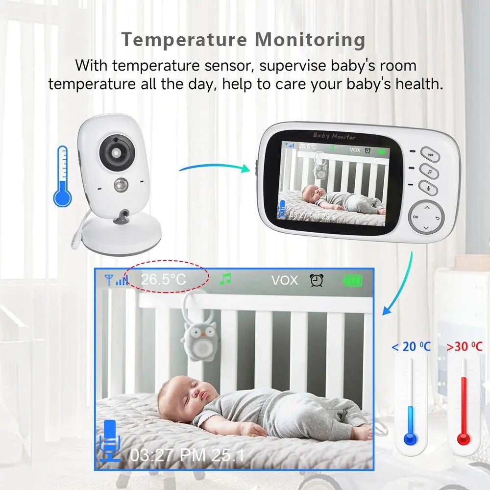 Smart Baby Monitor with Night Vision - Featured Mart