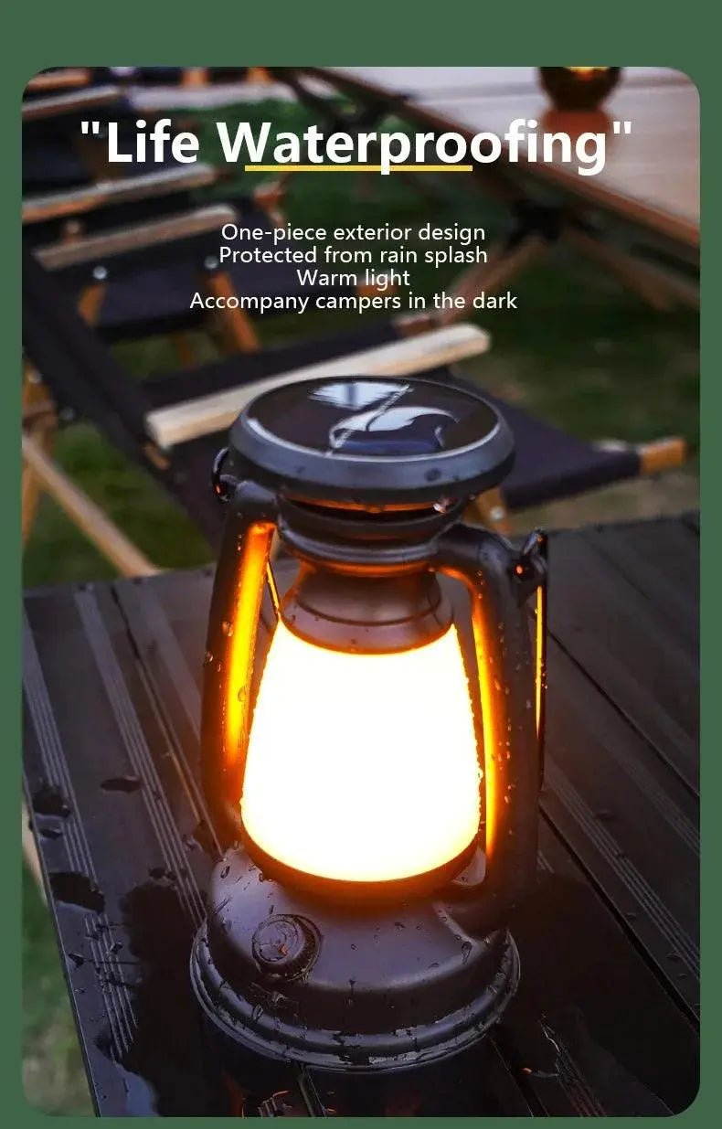 Solar Rechargeable Portable Camping Light - Featured Mart