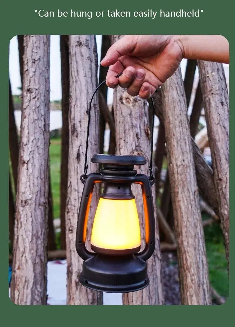 Solar Rechargeable Portable Camping Light - Featured Mart