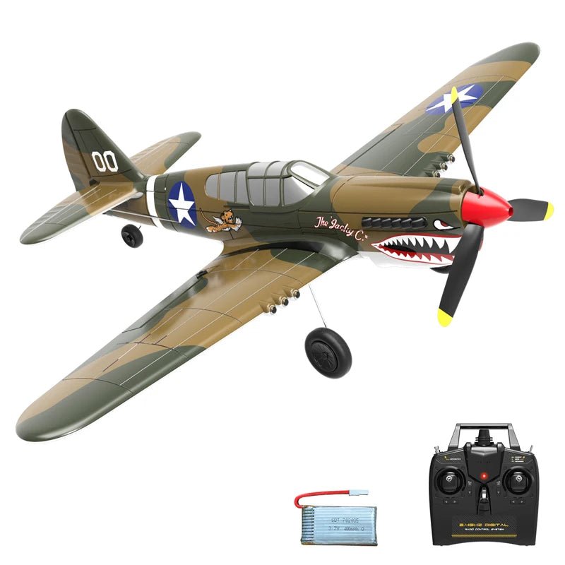 Spitfire RC Warbird – 400mm EPP RTF Fighter Plane with One - Key Aerobatic, 2.4G 4CH - Featured Mart