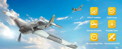Spitfire RC Warbird – 400mm EPP RTF Fighter Plane with One - Key Aerobatic, 2.4G 4CH - Featured Mart