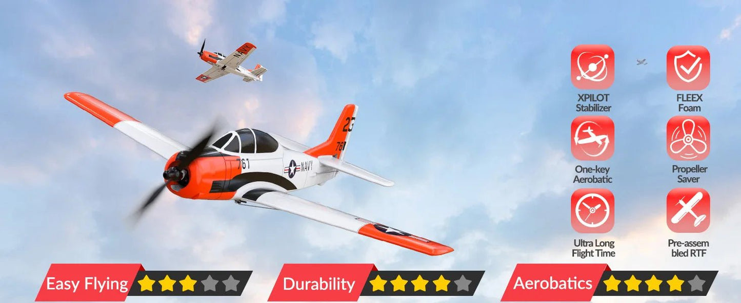 Spitfire RC Warbird – 400mm EPP RTF Fighter Plane with One - Key Aerobatic, 2.4G 4CH - Featured Mart