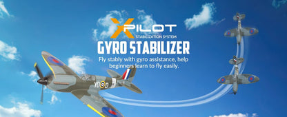 Spitfire RC Warbird – 400mm EPP RTF Fighter Plane with One - Key Aerobatic, 2.4G 4CH - Featured Mart