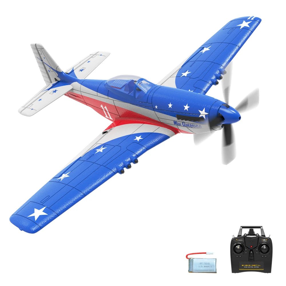 Spitfire RC Warbird – 400mm EPP RTF Fighter Plane with One - Key Aerobatic, 2.4G 4CH - Featured Mart