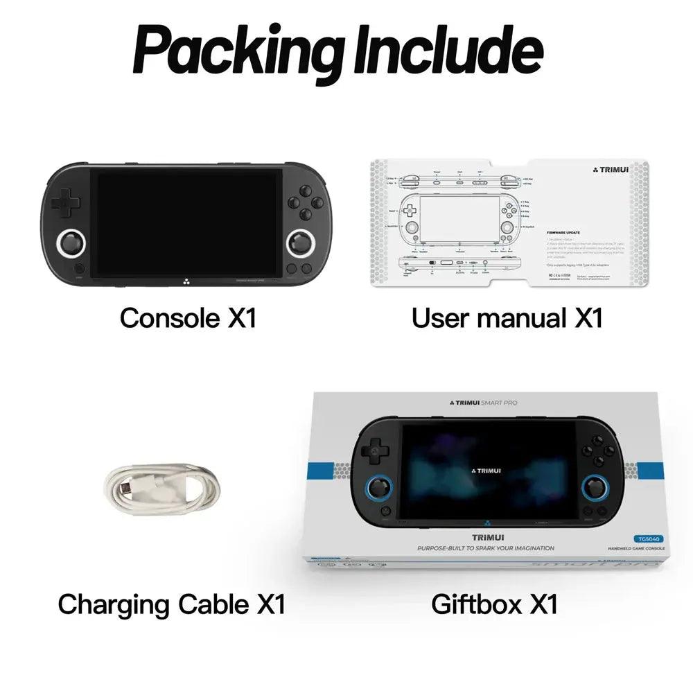 Trimui Smart Pro Handheld Game 4.96''IPS Screen - Featured Mart