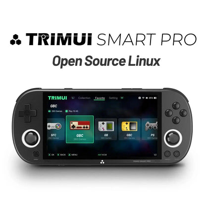 Trimui Smart Pro Handheld Game 4.96''IPS Screen - Featured Mart
