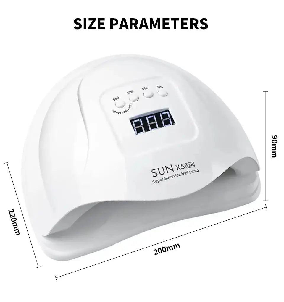 UV LED Nail Dryer Lamp for Gel Polish, Professional Manicure Equipment - Featured Mart