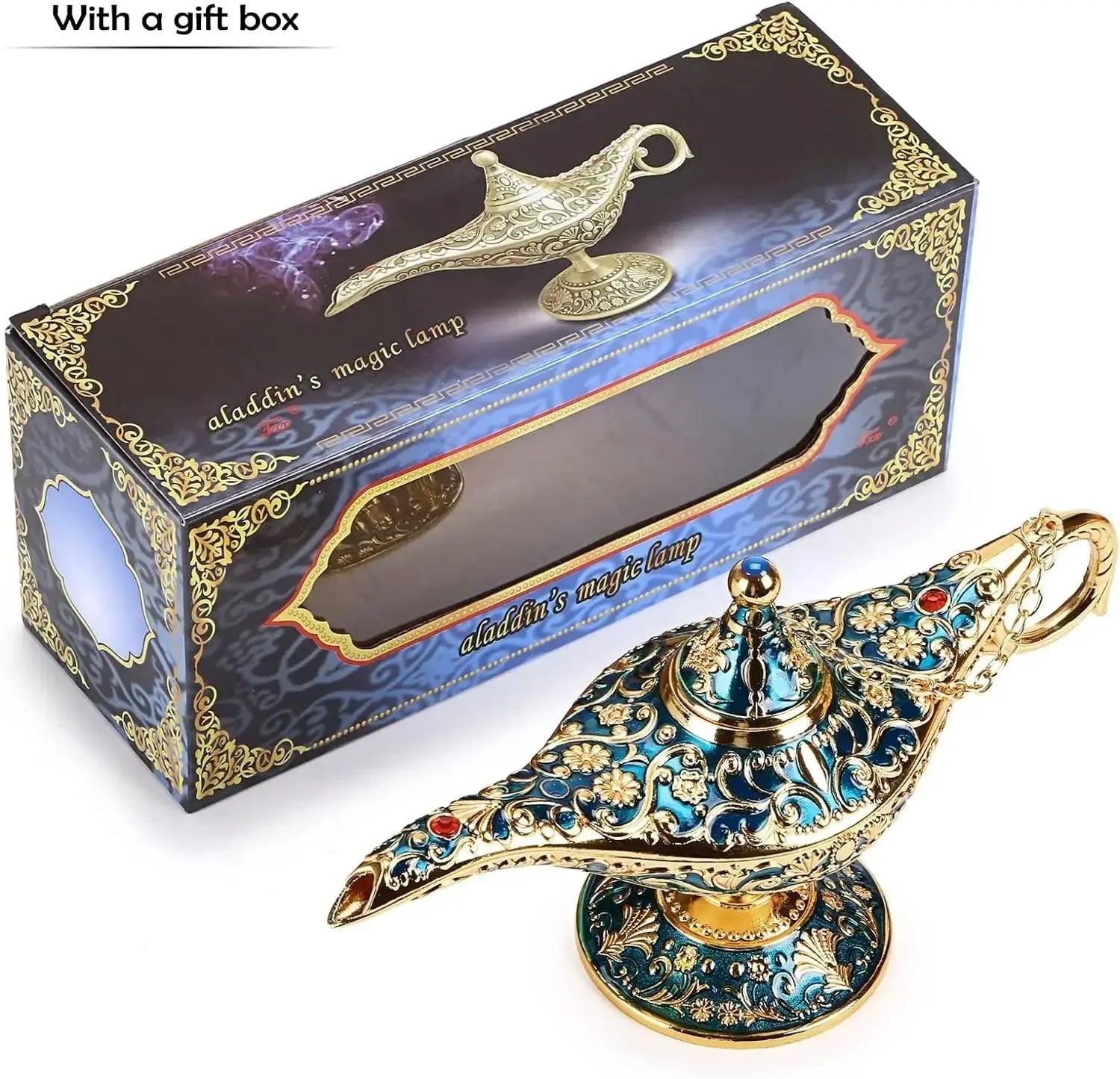 Vintage Magical Legend Aladdin Genie Lamp - Featured Mart