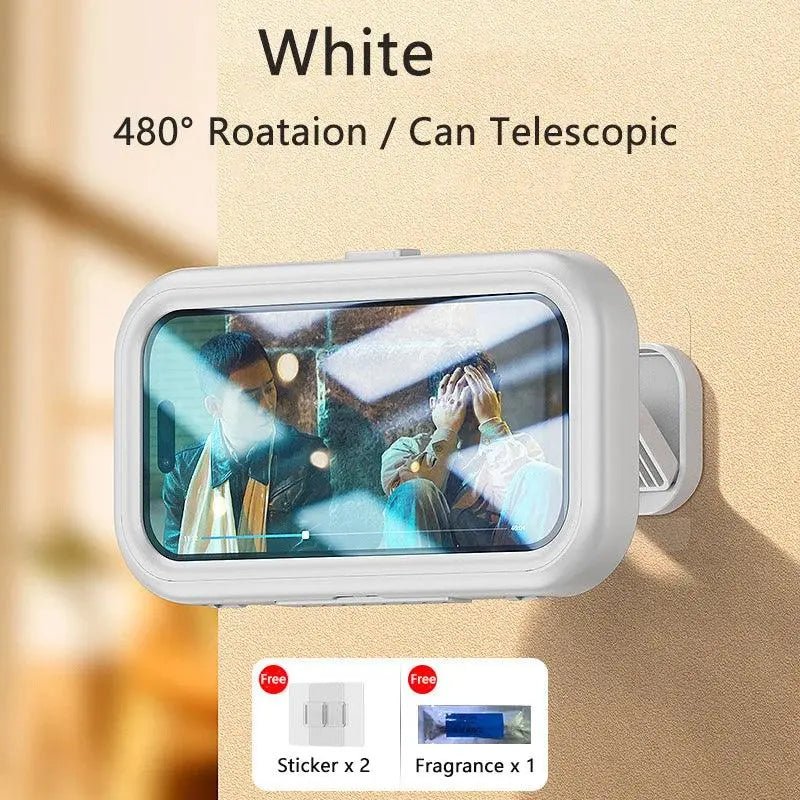 Waterproof Rotating Bathroom Phone Holder - Featured Mart