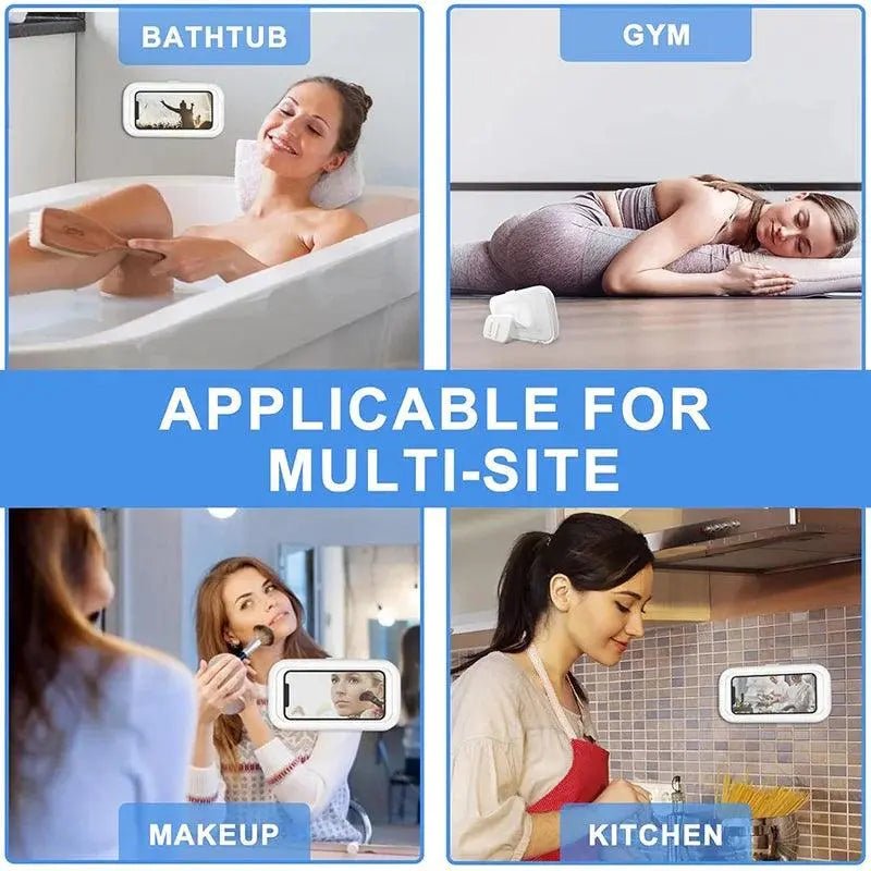 Waterproof Rotating Bathroom Phone Holder - Featured Mart