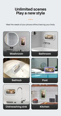 Waterproof Rotating Bathroom Phone Holder - Featured Mart