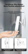 Waterproof Rotating Bathroom Phone Holder - Featured Mart