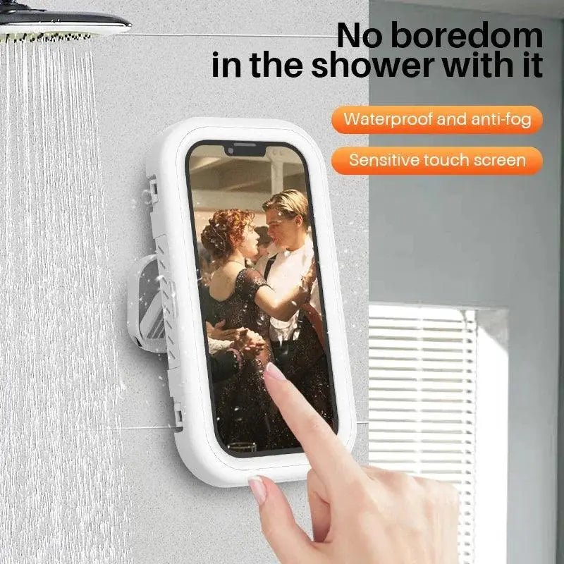 Waterproof Rotating Bathroom Phone Holder - Featured Mart