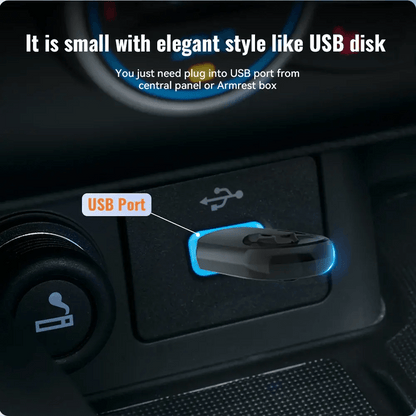 XUDA Wireless CarPlay & Android Auto Adapter – Plug & Play, Fast WiFi - Featured Mart