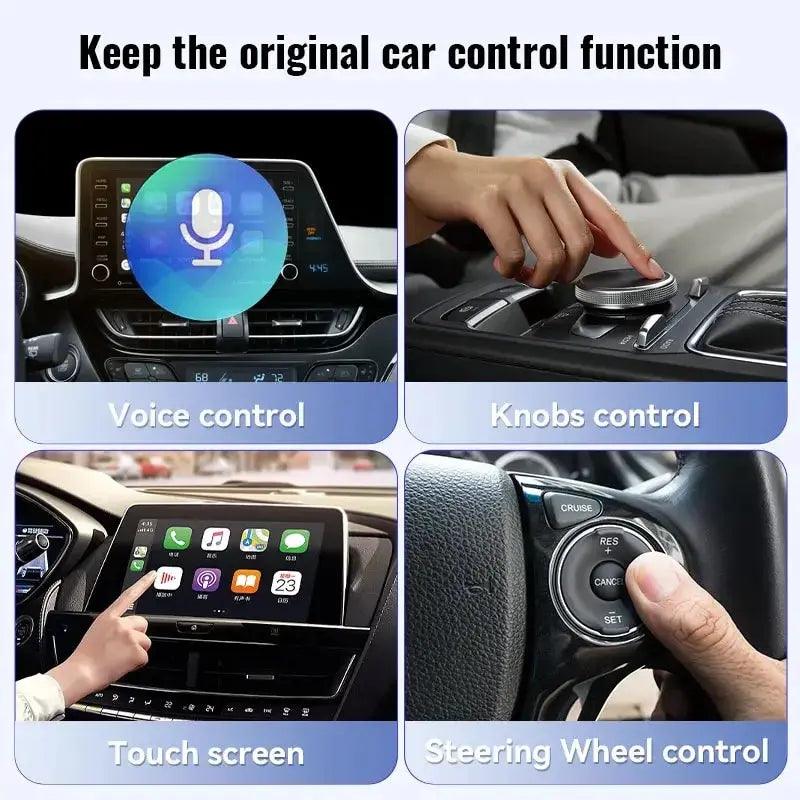 XUDA Wireless CarPlay & Android Auto Adapter – Plug & Play, Fast WiFi - Featured Mart