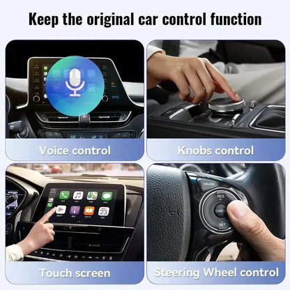 XUDA Wireless CarPlay & Android Auto Adapter – Plug & Play, Fast WiFi - Featured Mart