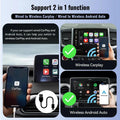 XUDA Wireless CarPlay & Android Auto Adapter – Plug & Play, Fast WiFi - Featured Mart